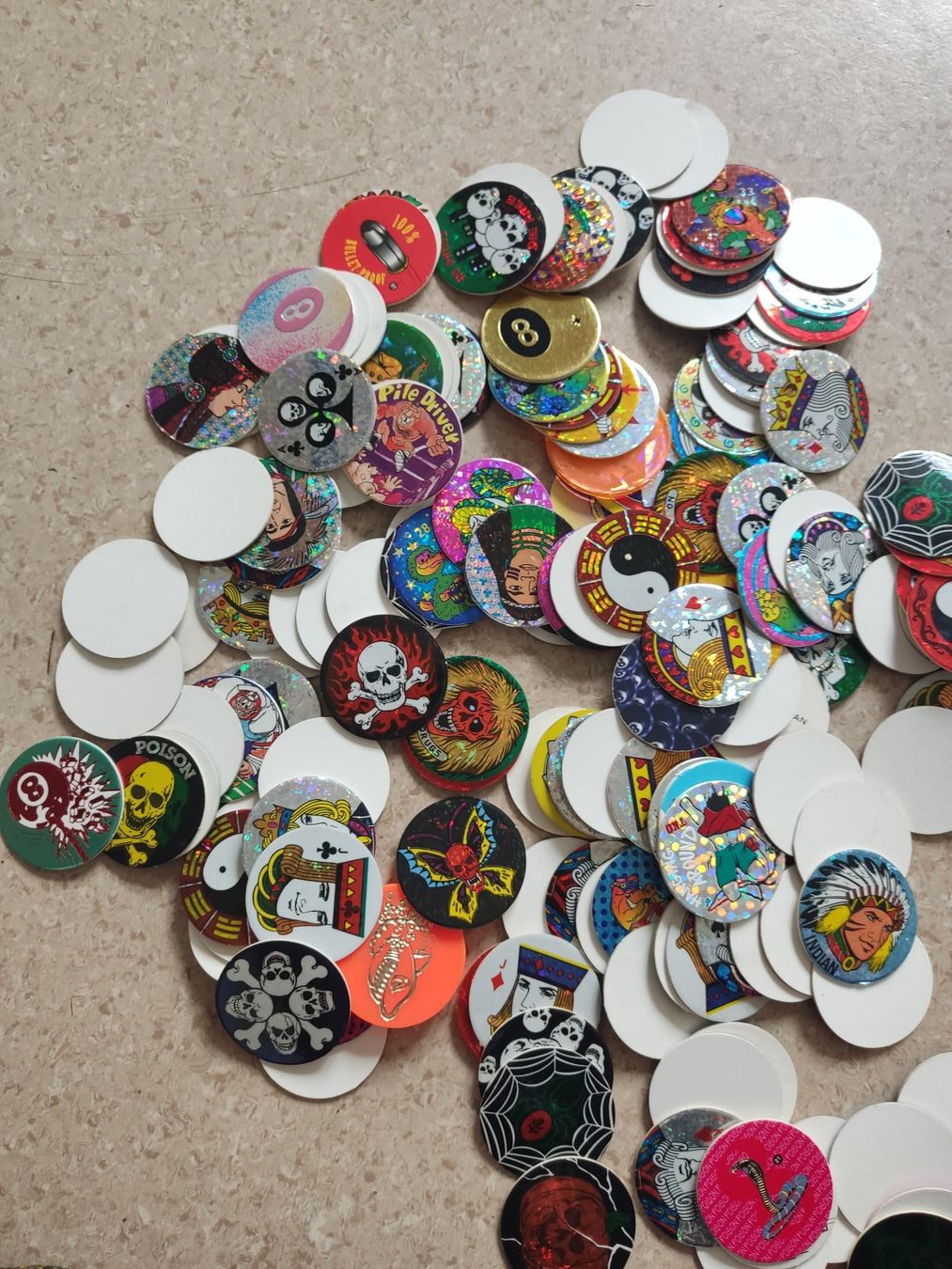 Spiele: Chupa Chups Cap / POGs / Fun Caps 180stk – Gebraucht aus Bütschwil von  2