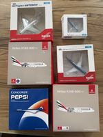 Modellflugzeuge Airbus A380 Emirates, Concorde Pepsi 1/500