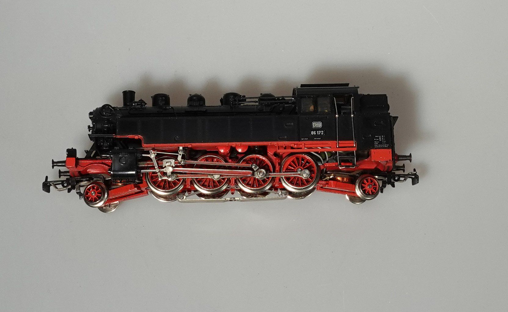 Märklin Modellini di ferrovie: Märklin 3096 BR 86 173, H0 WS analog – Usato da Niederglatt ZH venduto da bego8172 7