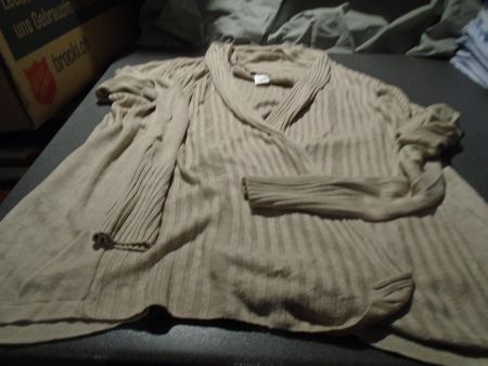 Jacke Grösse S, H&M, hellbraun, ohne Verschluss