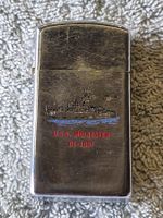 Zippo Feuerzeug  U.S.S. Moinester DE-1097 Original RAR