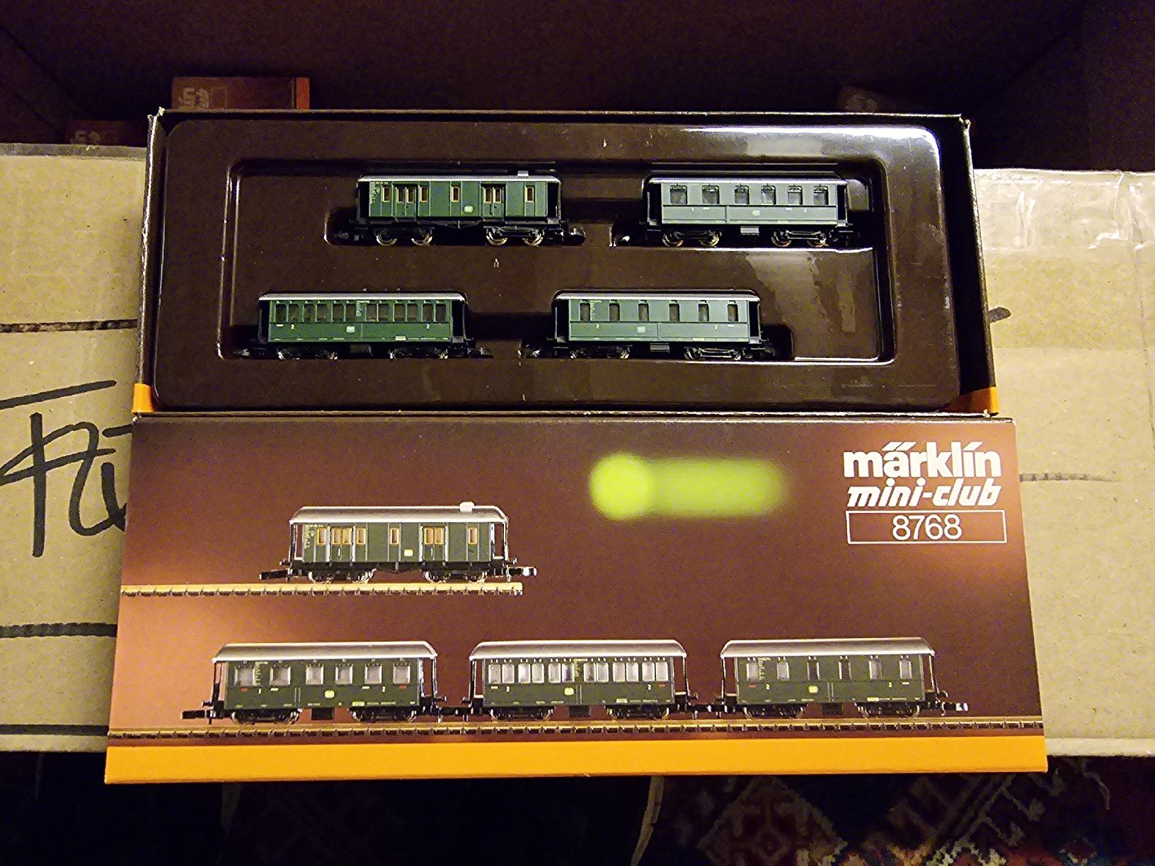 Märklin Z Mini-club 8768 Personenwagen Set OVP unbefahren (Neu und ...