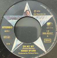 Vinyl-Single Ringo Starr - Oh My My