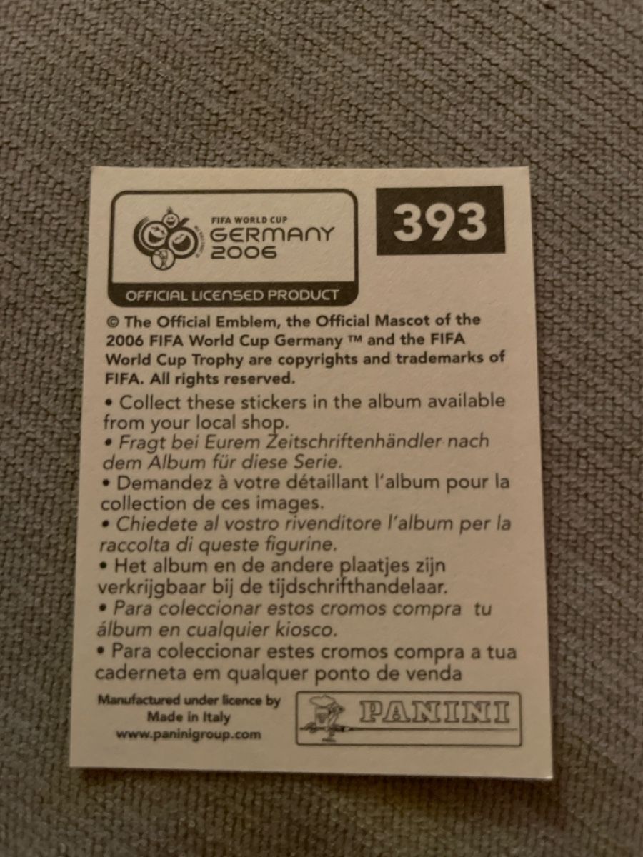 Panini Carte collezionabili: Ronaldinho Panini WM 2006 – Nuovo (secondo la descrizione) da Büttikon AG venduto da lca_v7pb 1