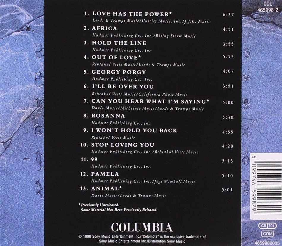 CDs: Toto -- Past To Present 1977-1990 – D'occasion à Liestal par Disc-Point 1