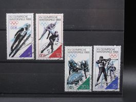 DDR 1988 Olympische Spiele Calgary gest.