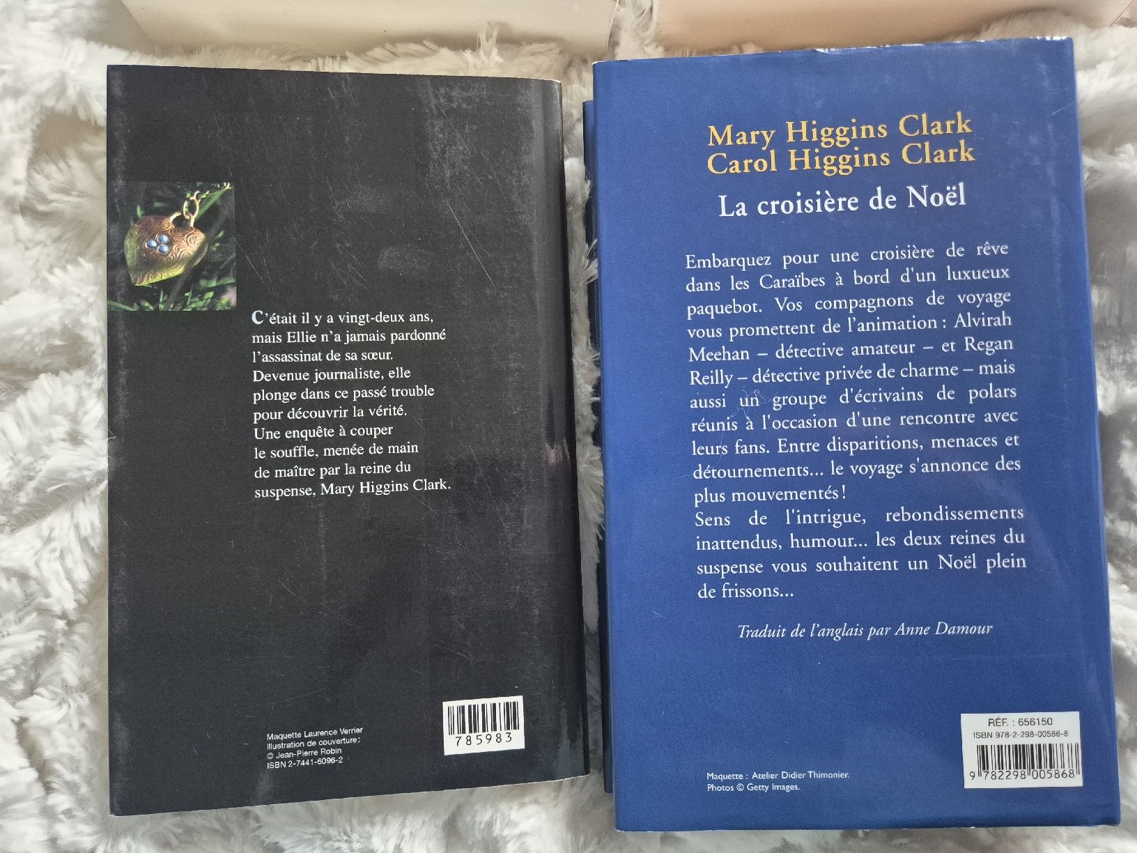 Libri: Lot de 8 romans de Mary Higgins Clark – Usato da Courfaivre venduto da LRolle 2