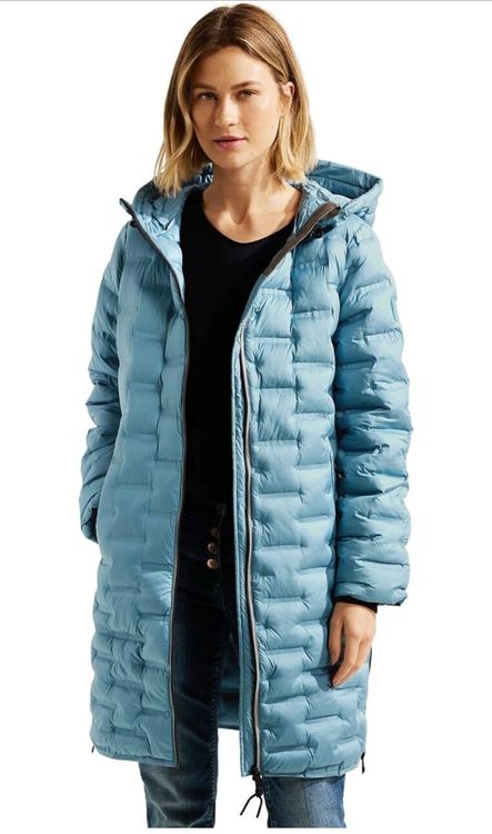 Kapuze Cecil Damen Jeansjacke Kapuze Cecil Jacke Rosa Cecil Jacken