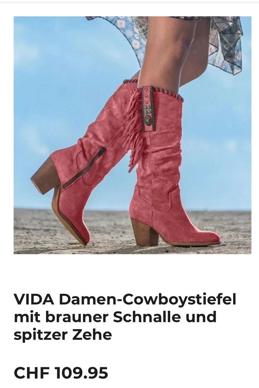 Scarpe da donna: Cowboystiefel VIDA Neu! – Usato da Buchberg venduto da carla.tanner