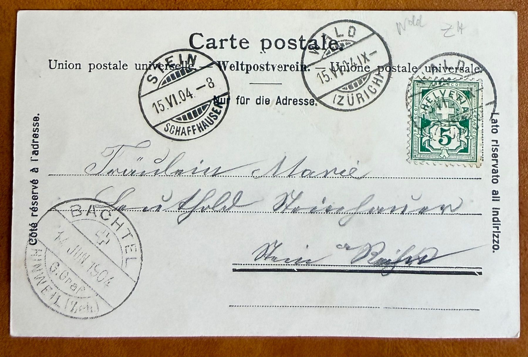 Cartoline postali: Bachtel Tour - Animée 1904 – Usato da Lutry venduto da Ediego 1