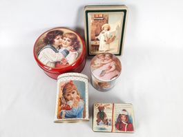 Blechdosen Sammlung, 5 Stück
