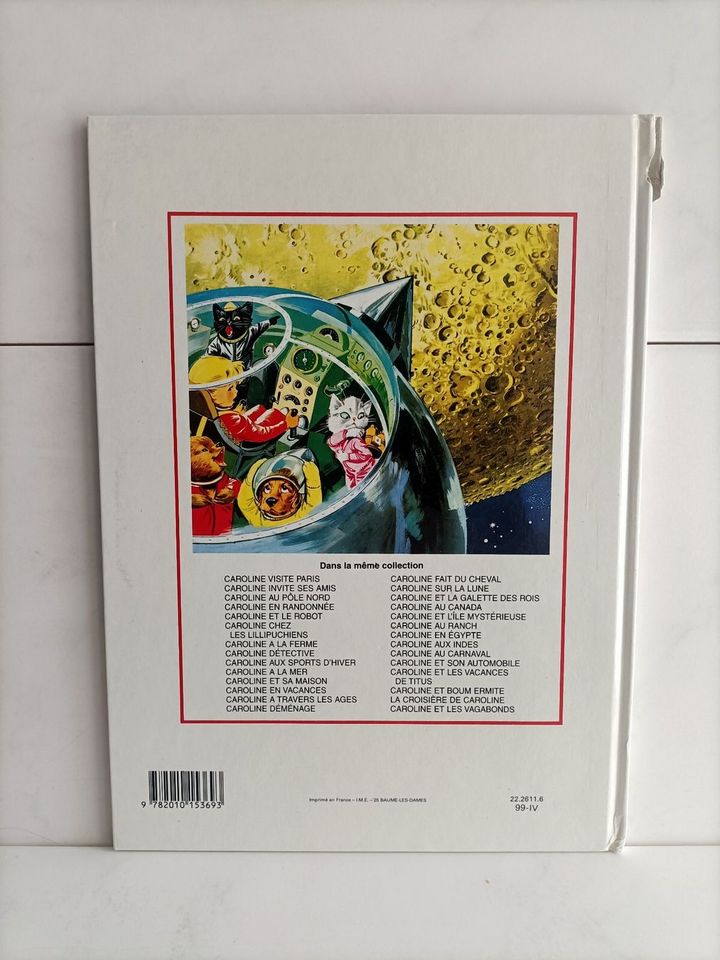 Bücher: BD Caroline sur la lune / Pierre Probst / Hachette 1989 – Gebraucht aus crans montana von AB3963 1