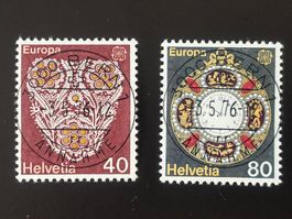 CH1976 Europa oblitération pleine 1er jour Berne 03.05.1976