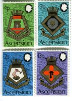Briefmarken "Wappen". Ascension.