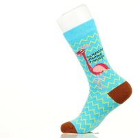 BUNTE DESIGN SOCKEN-Fantastic Flamingo (Small 36-40)