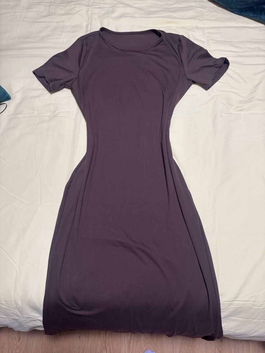 Kleider: Braunes Damenkleid Gr. L | Elastisch | Sehr bequem – Neu (gemäss Beschreibung) aus Bad Zurzach von vit_rct6 1