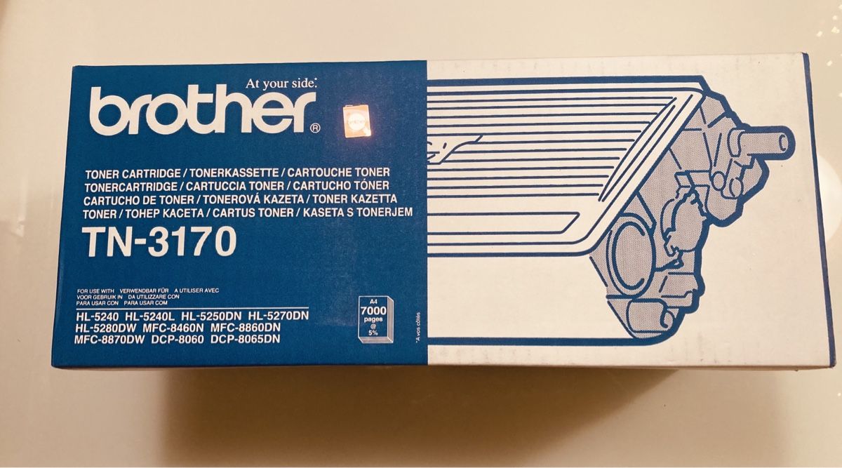Brother Druckerpatronen & Toner: Toner Brother TN-3170 Original – Neu und originalverpackt aus Zürich von kiskinfam