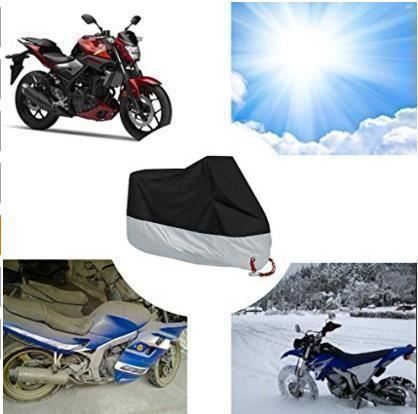 Motorradabdeckung Allwetter - Wasserdicht 190T Polyester Für Honda Kawasaki Yamaha