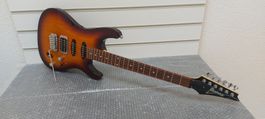 E-Gitarre Ibanez Sa serie Sunburst frisch ab service