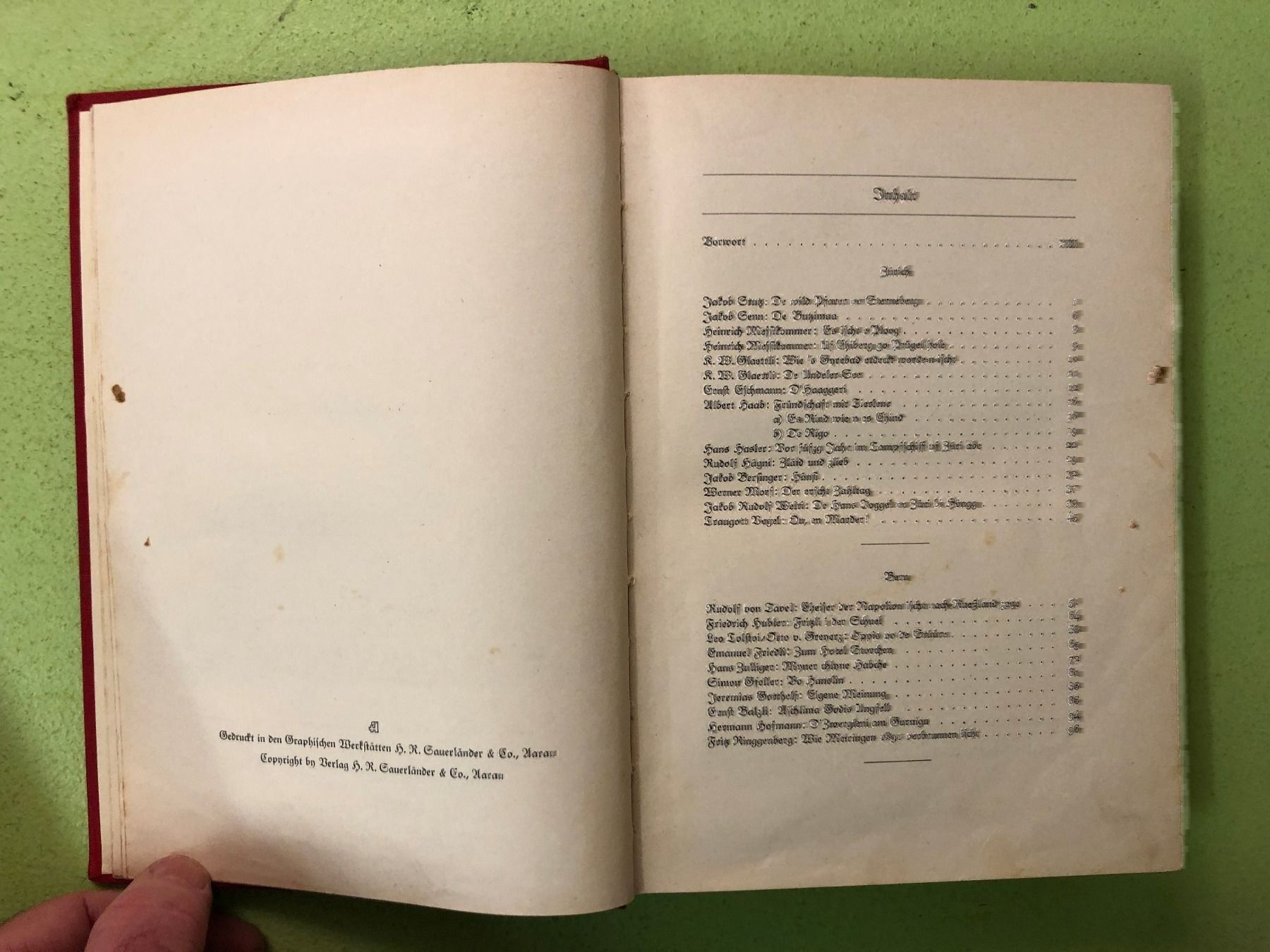 Libri: Traugott Vogel: Schwizer Schnabelweid – Usato da Zürich venduto da allp 3