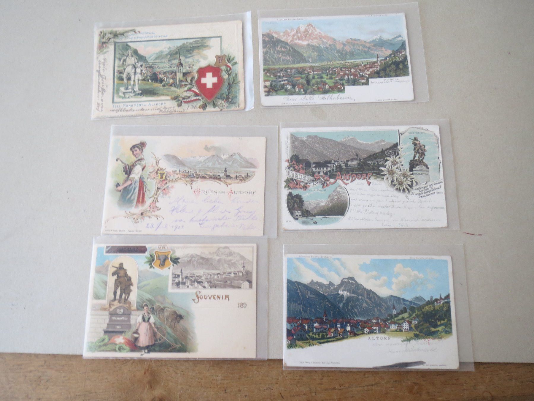 Cartoline postali: Altdorf - 110 alte Ansichtskarten – Usato da Tagelswangen venduto da Miski 2