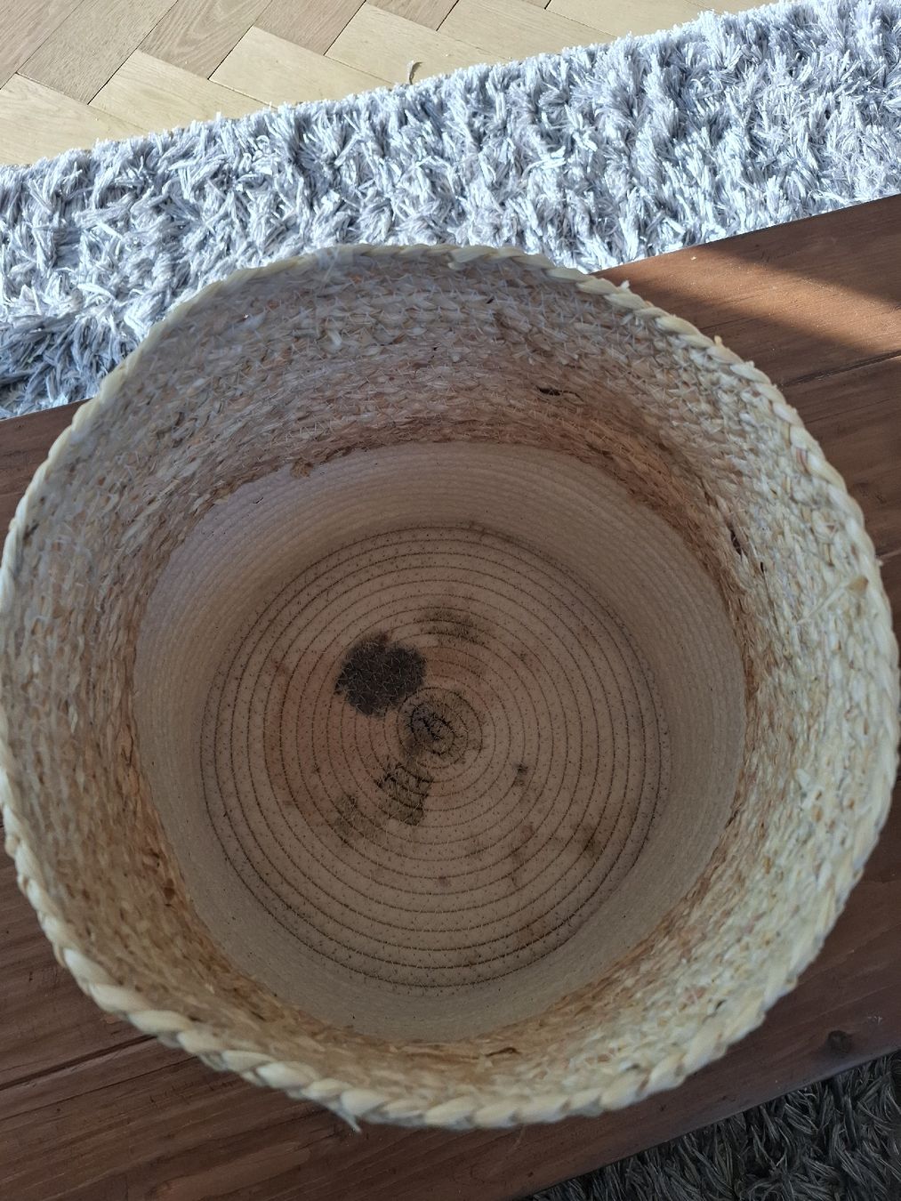 Vasi per fiori: Panier (cache-pot) en corde bicolore 27 cm – Usato da Neuchâtel venduto da FloKo88 5