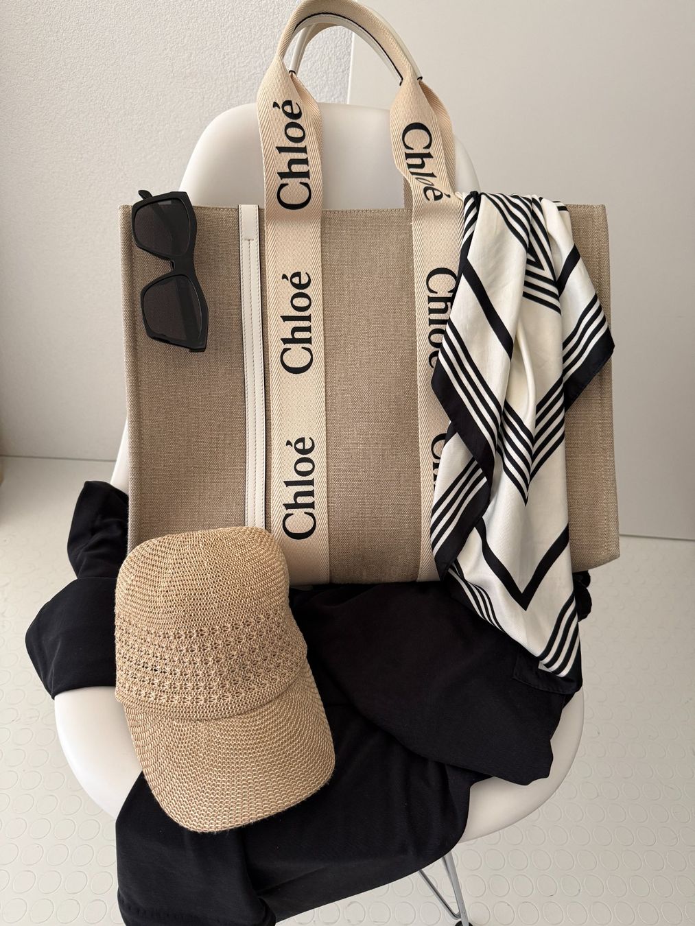Chloé Borse da donna: Chloé Woody Bag Large – Usato da Titterten venduto da Ssrp
