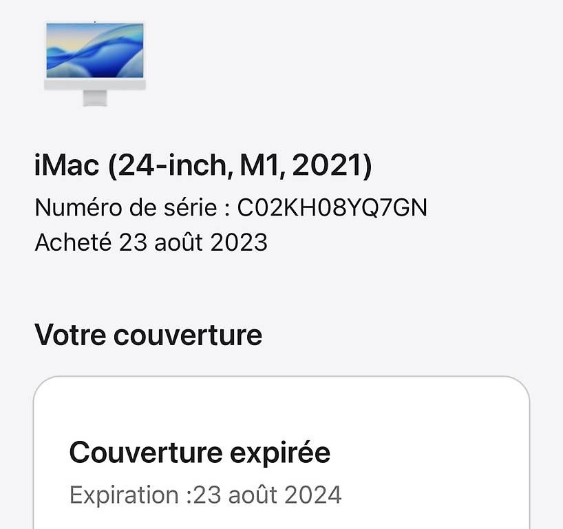 Apple PCs: Apple iMac 24 pouces (M1) 2021 – Gebraucht aus Biel/Bienne von Binot20 2
