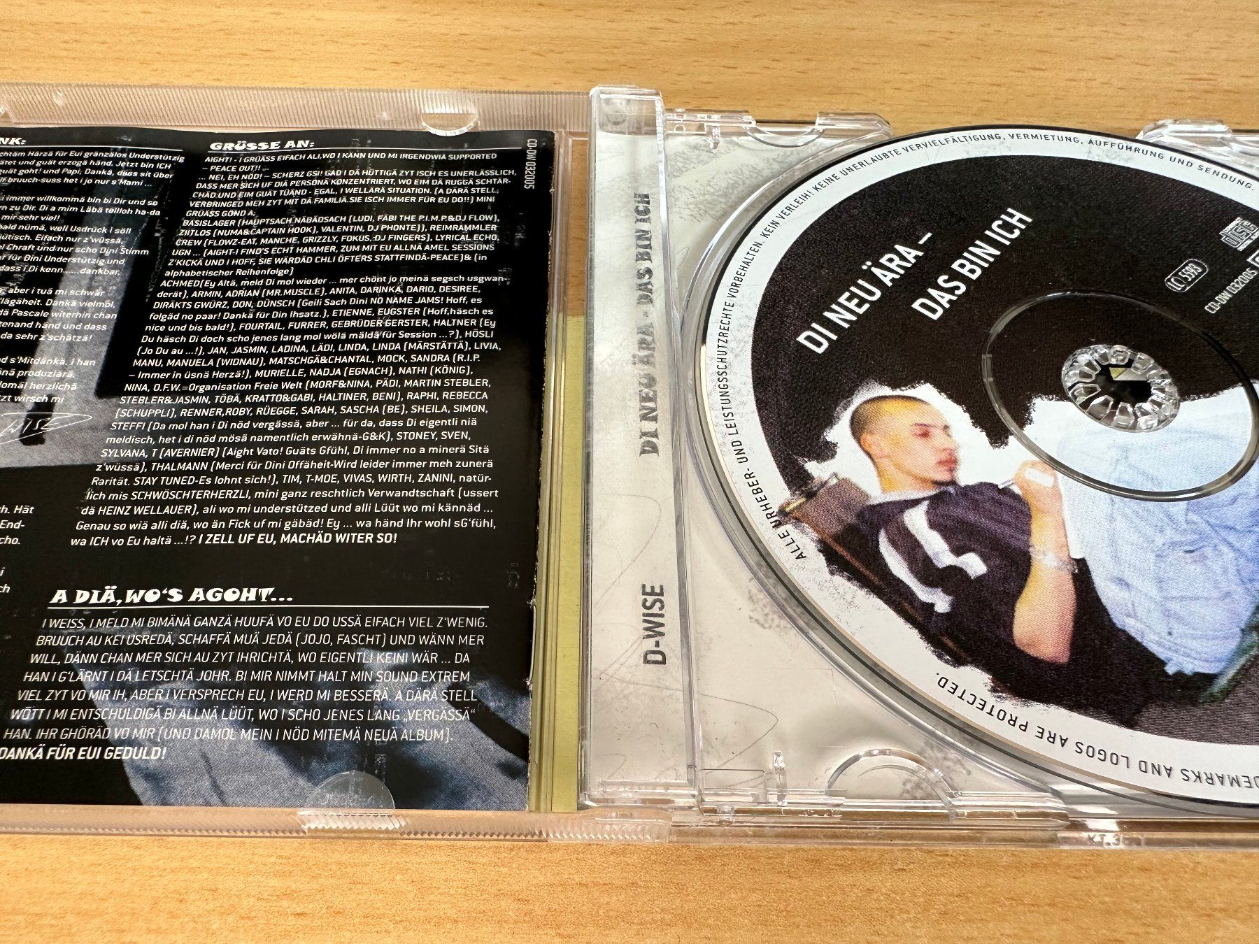 CDs: D-Wise – Di Neu Ära - Das Bin Ich – Gebraucht aus Rikon im Tösstal von Alpenmutz 2