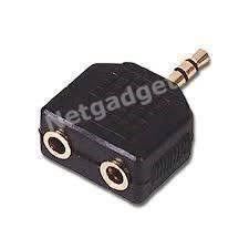 Laufwerke & Adapter: Splitter Adapter 2 Jack 3.5mm - iPhone – Neu und originalverpackt aus Yverdon-les-Bains von Netgadget