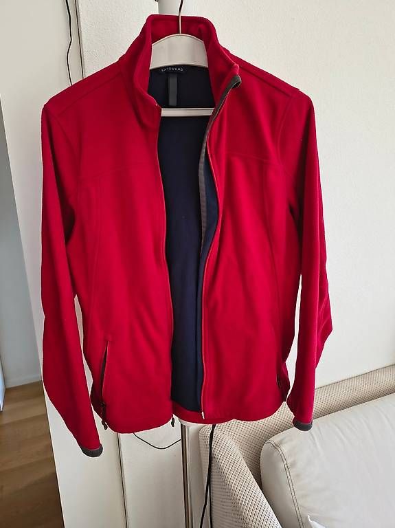 Vestes: Land's End - Softshell-Jacke, Gr. S, rot – D'occasion à Allschwil par droledezebre