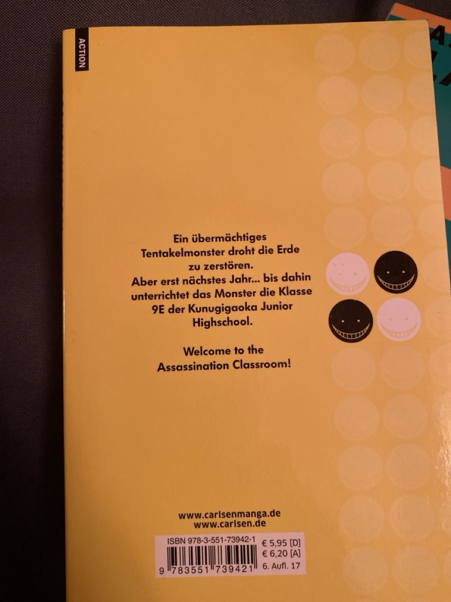 Comics: Assassination classroom Manga 1-2 – Gebraucht aus Thun von Lara1976 1