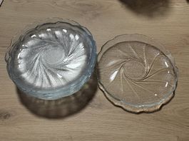 8 Glasteller für Dessert und Co.