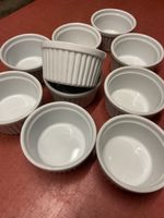 Lot de 10 ramequins blancs, parfaits pour la cuisine!