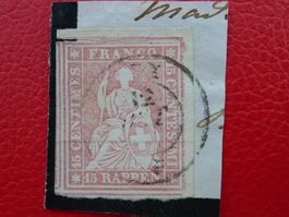Strubel: 24D (24B3), überrandig Bogenecke von BEX