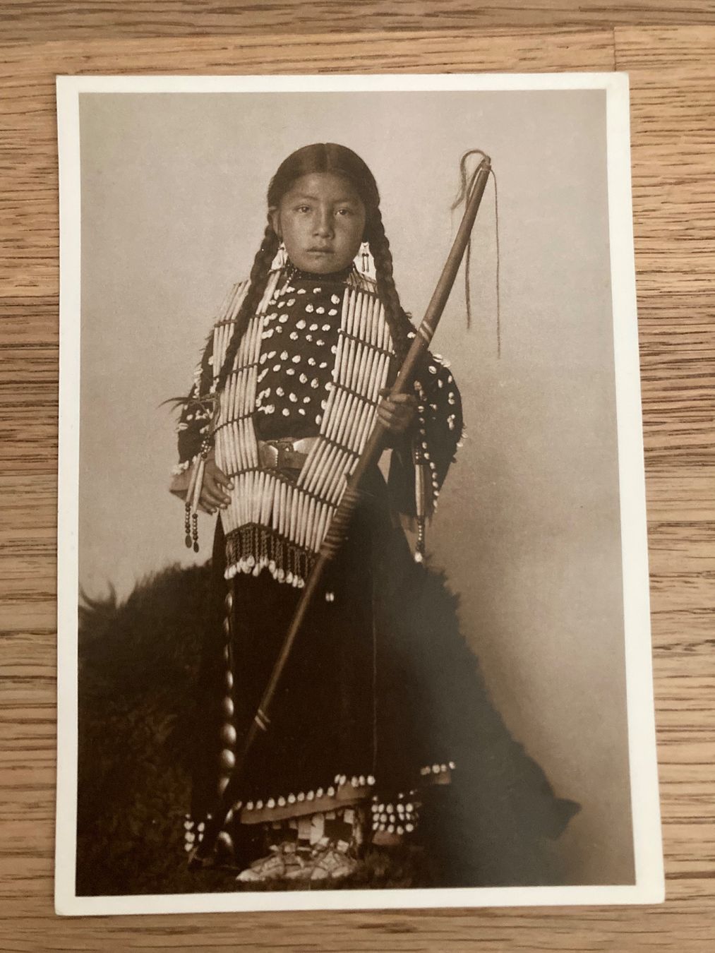 Cartes postales: 5 nostalgische Indianer-Postkarten – D'occasion à Mammern par indigomondkind 1