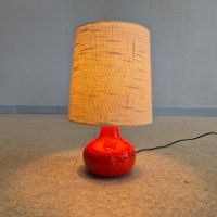 70s Fat Lava Design Keramik Lampe Tischlampe Keramikleuchte