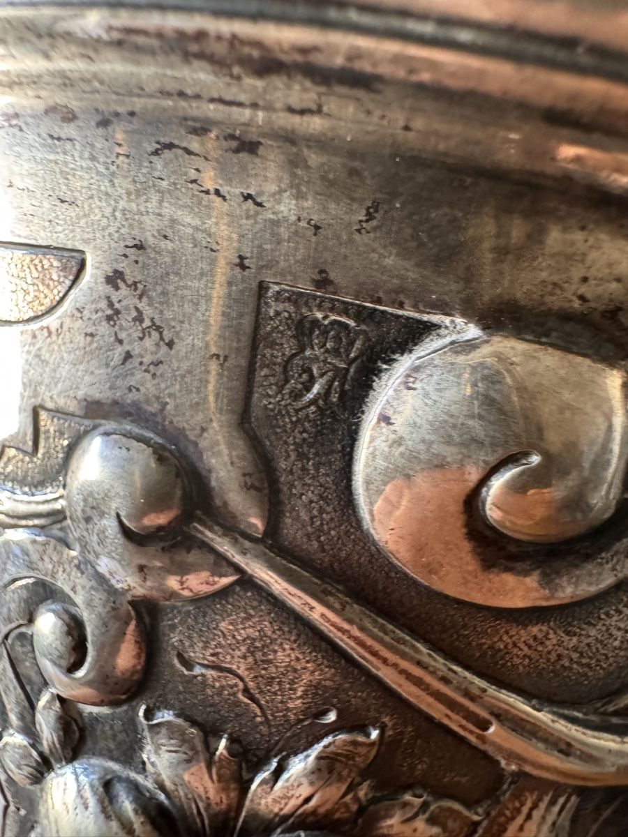 Vasen & Gefässe: Vase ancien argenté massif – Gebraucht aus Vésenaz von Angela.C3 8