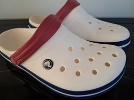 Crocs Gr. 38/39 weiss