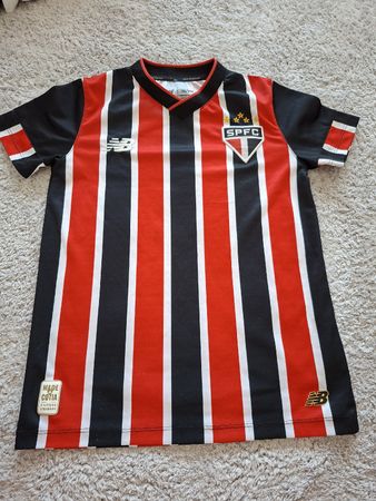 Maillot New Balance SPFC junior taille 10/YM rayé