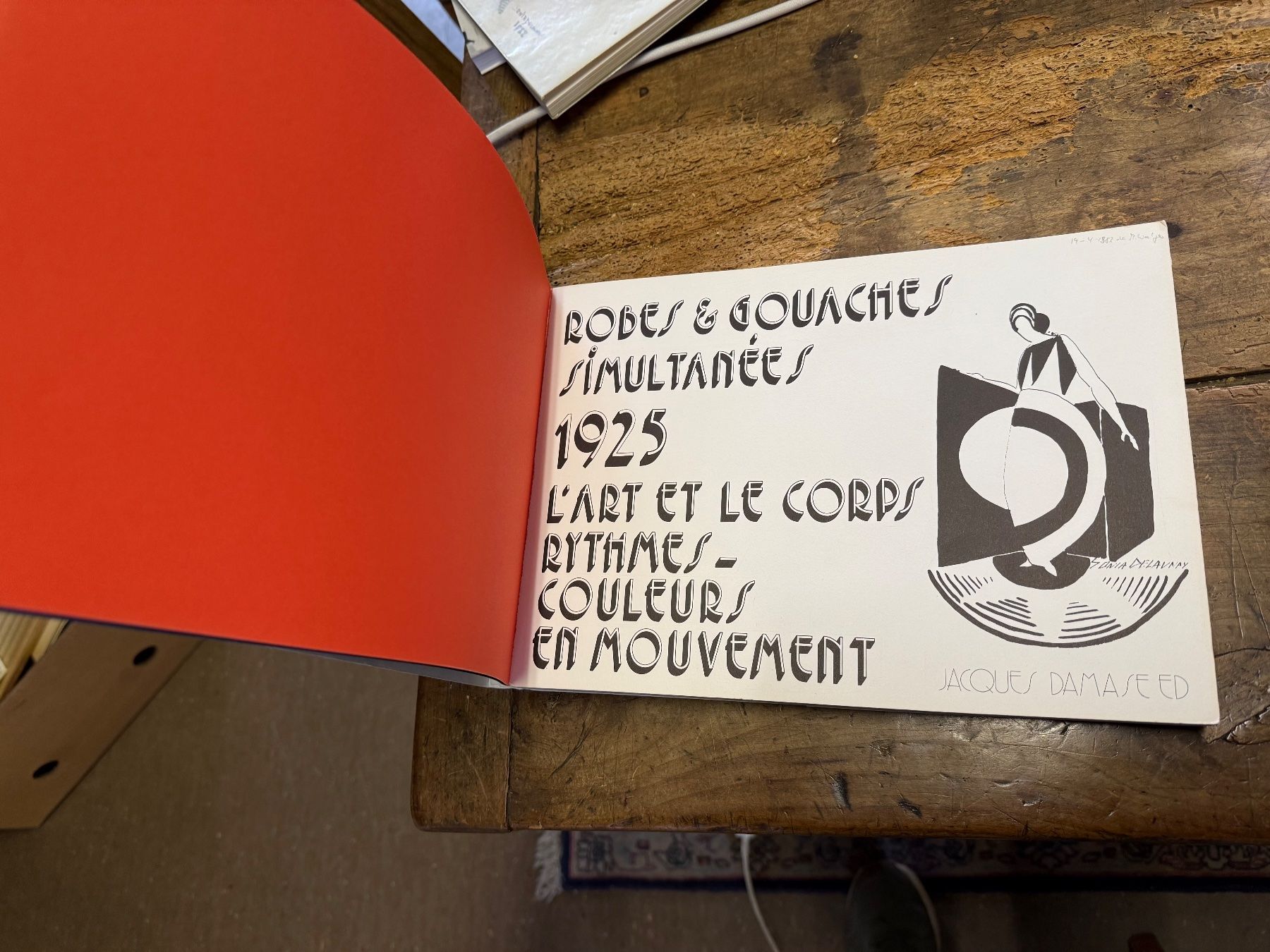 Libri: Sonja DELAUNAY 1925 Jacques Damase – Usato da Bern venduto da Jwpm66 2