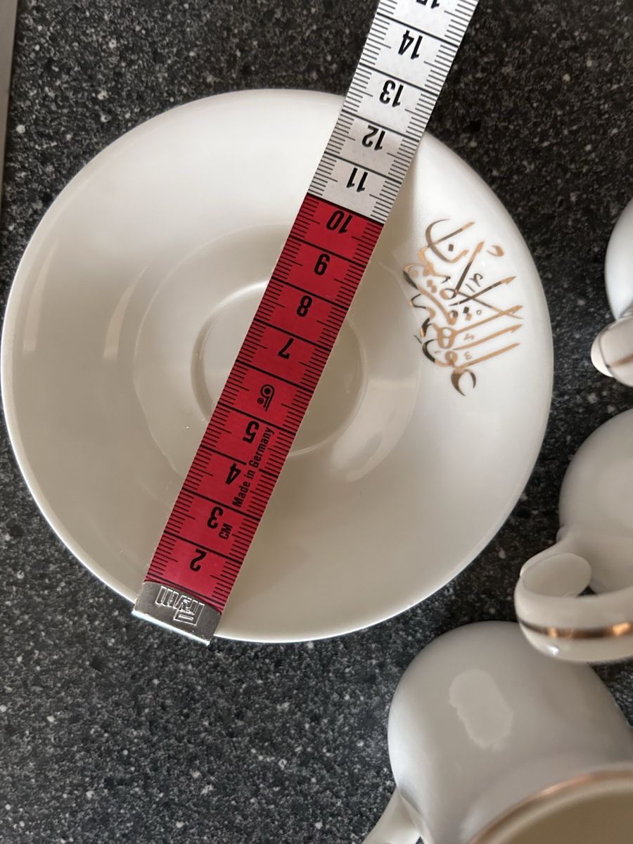 Tassen: Arabic Coffee Cup and Saucer Set 6pcs – Neu (gemäss Beschreibung) aus Biel/Bienne von zit_v5yc 3