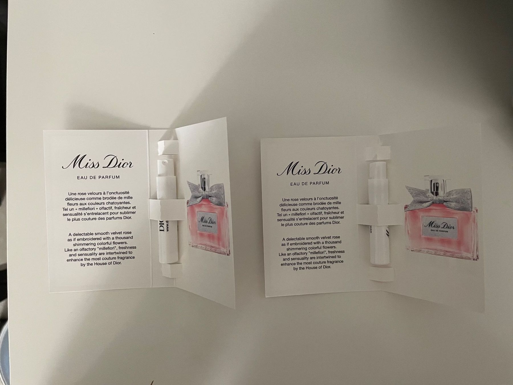 Dior Profumi & Eau de Toilette: Miss Dior 2 x 1ml – Nuovo e nell'imballaggio originale da Uetikon am See venduto da m1384 1