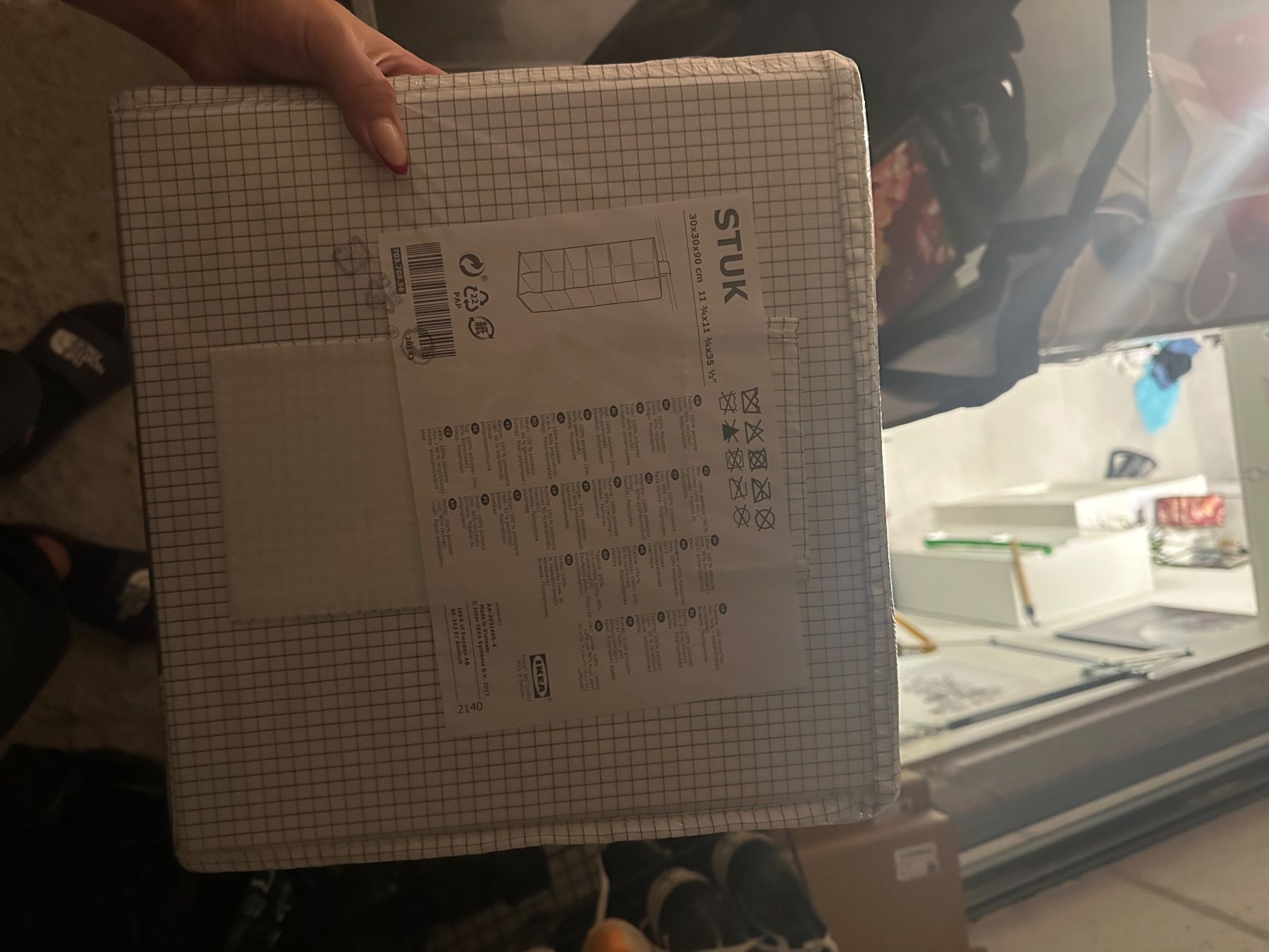 Ikea Tutte le decorazioni: IKEA Stuk Hängefach mit 7 Fächern - Neu & Original! – Nuovo e nell'imballaggio originale da Ottenbach venduto da Irinaberther