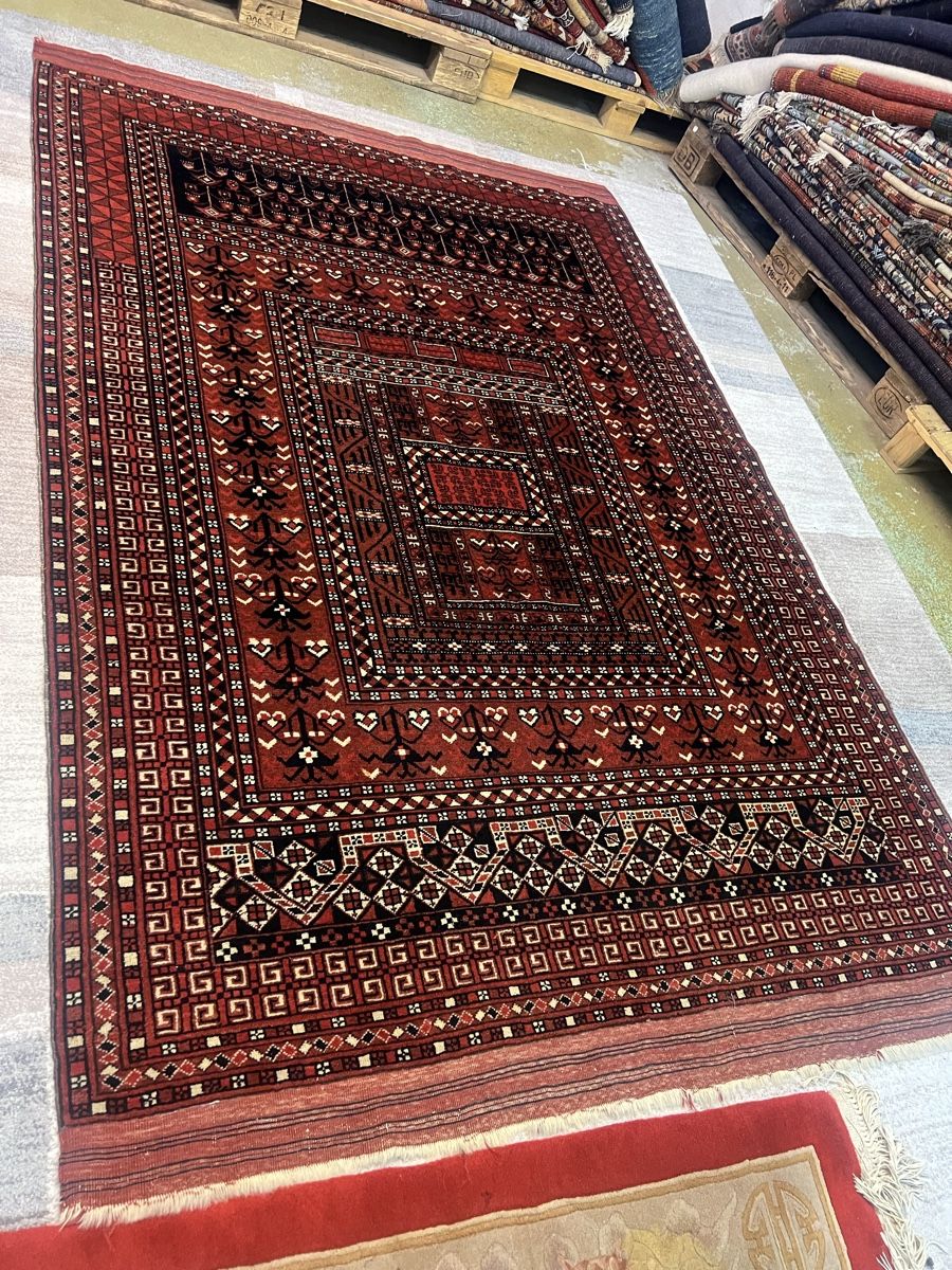Tappeti: Schöner Afghan Sarik Orientteppich – Usato da Zürich venduto da Hemmat 4