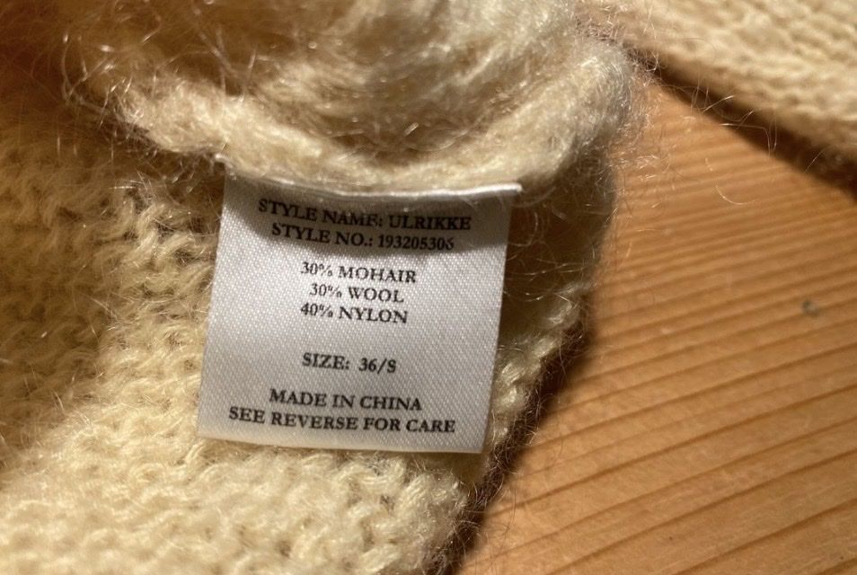 Maglioni & Felpe: Custommade Cardigan gelb Mohair – Usato da Rotkreuz venduto da zisii 5