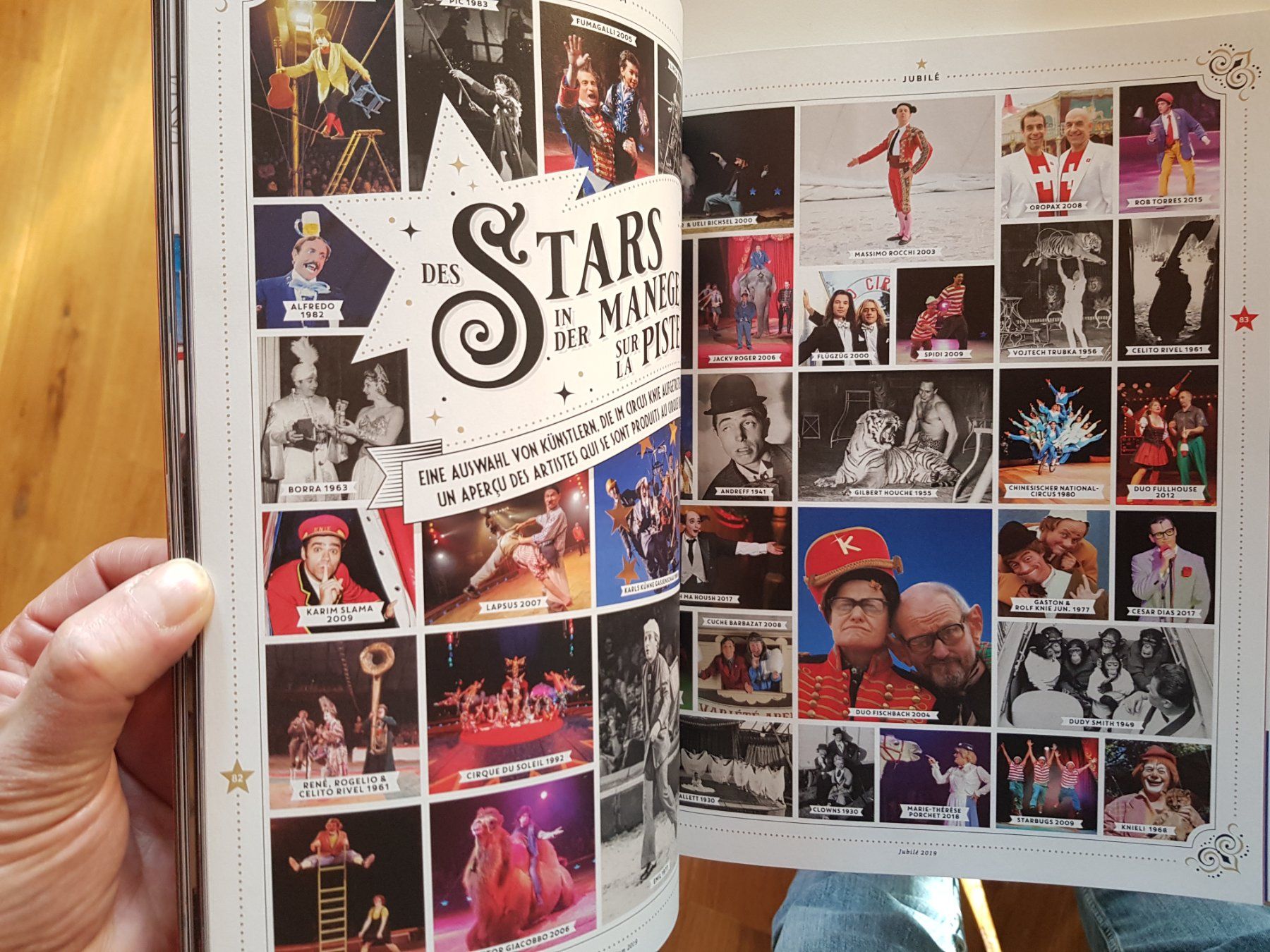 Libri: Katalog Zirkus Knie Jubiläums Programm Buch 2019 – Usato da Walterswil BE venduto da Lonitti 6