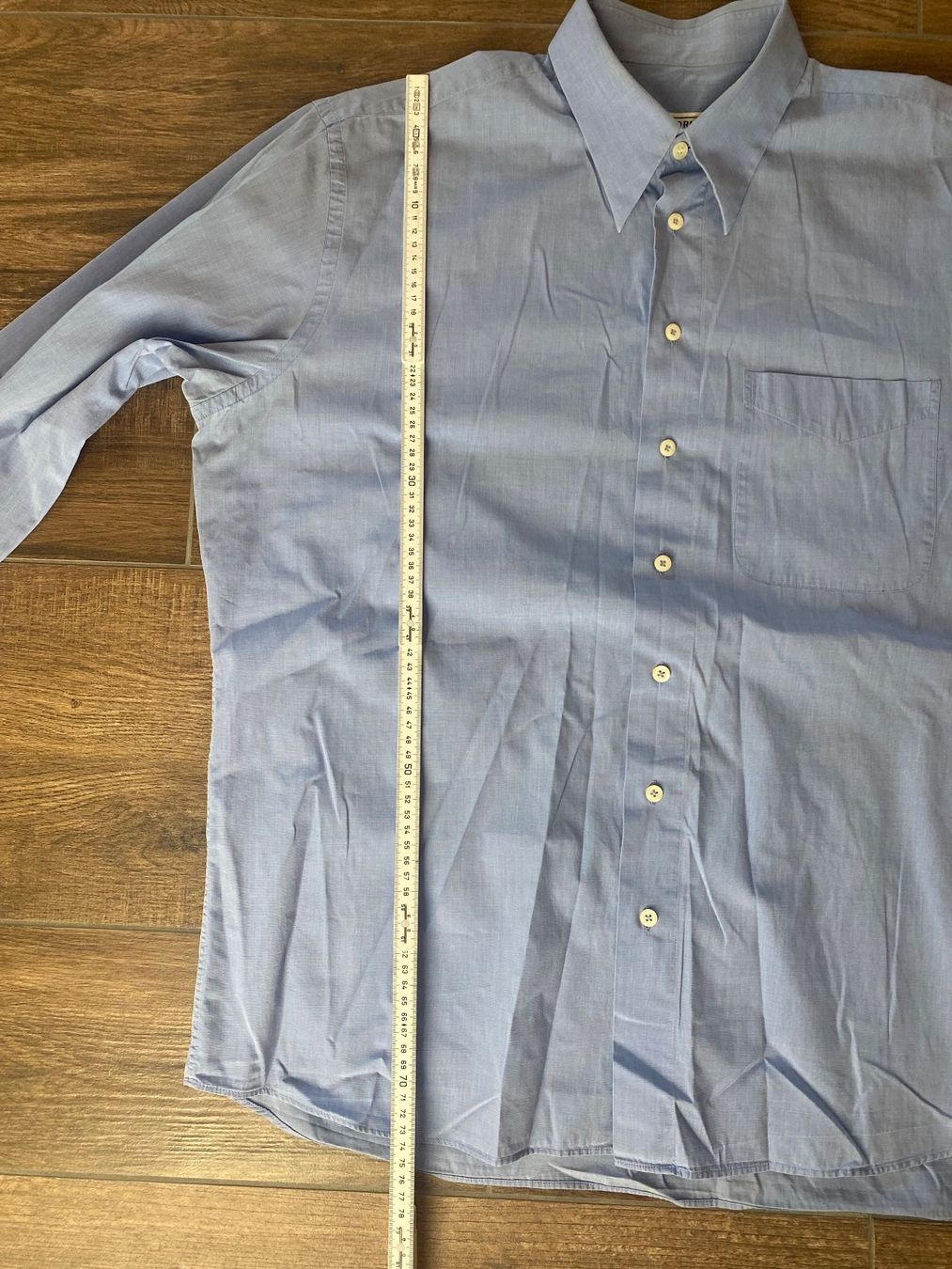 Camicie: Einhorn Herren Hemd hellblau Gr. XL – Usato da Pratteln venduto da a23_j2gs 6