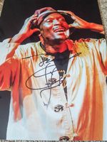 Jimmy Cliff - Autogramm auf Foto