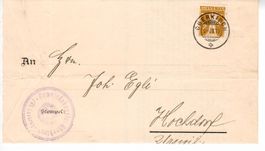 Brief, Oberkirch - Urswil LU 1910
